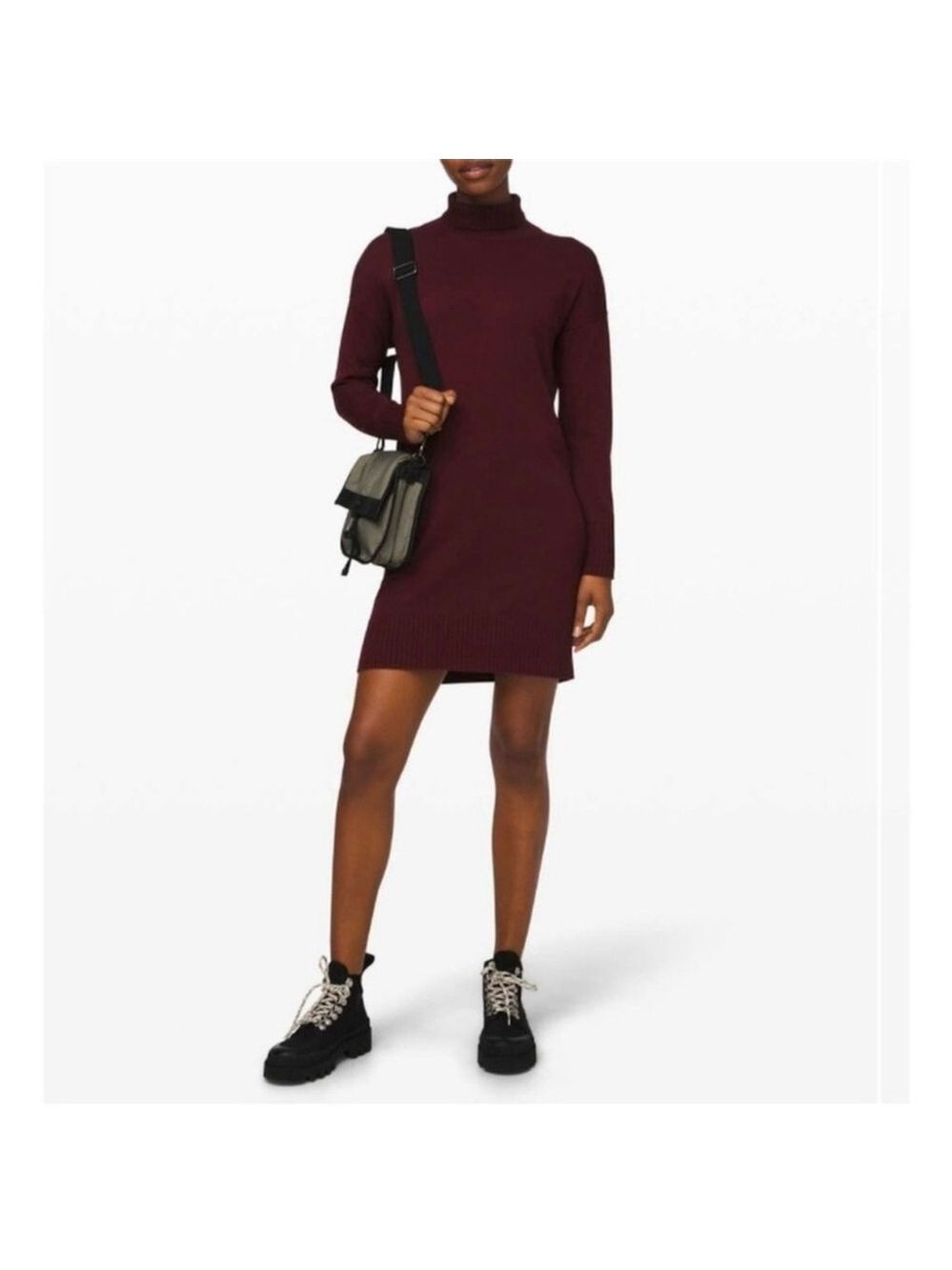 Lululemon Softer Still Dress Garnet Size X Small Cashlu
Cashmere Sweater Dress